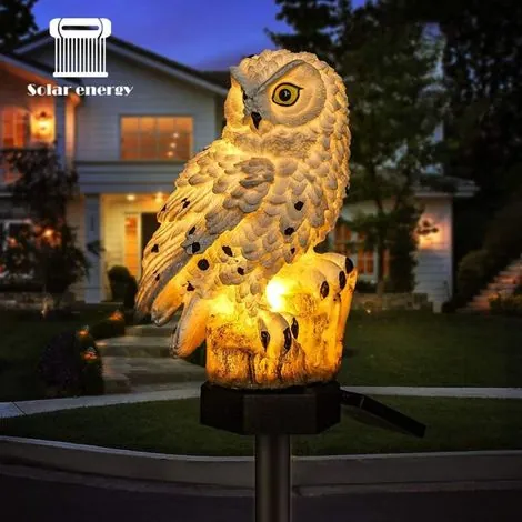 Outdoor solar garden light exposed to rain