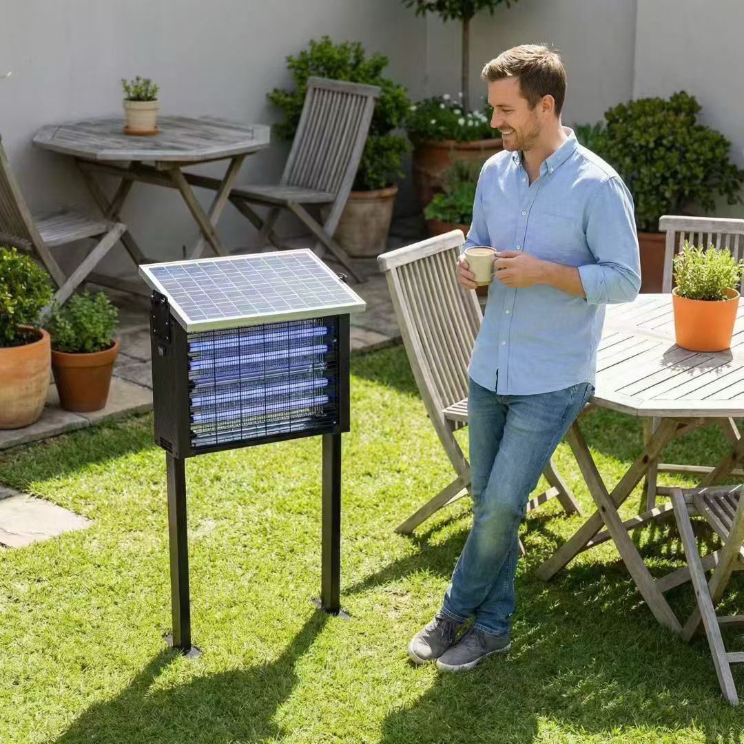 Solar Mosquito Trap for Resort Projects